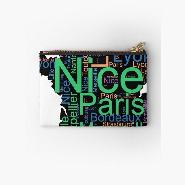 Item preview, France City Names Word Art designed and sold by TheIconSmith.