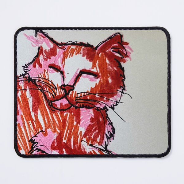 Item preview, Warm Cat Marker Sketch designed and sold by Cinderpaw1.