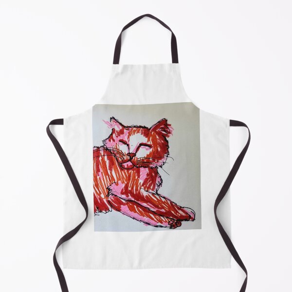 Item preview, Warm Cat Marker Sketch designed and sold by Cinderpaw1.
