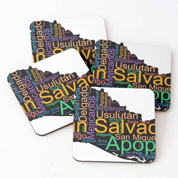 Item preview, El Salvador City Names Word Art designed and sold by TheIconSmith.