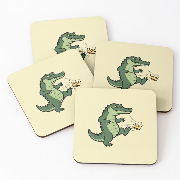 Item preview, The Fierce Alligator and the Broken Crown - No Kings in America designed and sold by Felinefinesse.