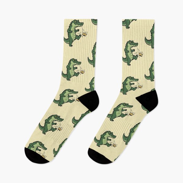 Item preview, The Fierce Alligator and the Broken Crown - No Kings in America designed and sold by Felinefinesse.