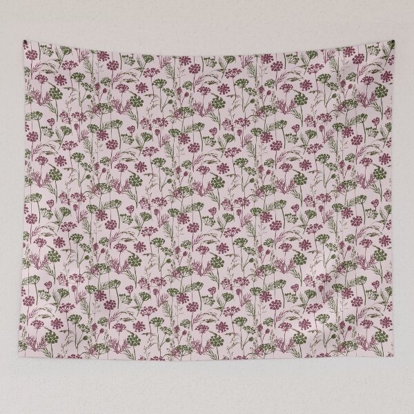 Item preview, Woods Road Wildflowers - Pink designed and sold by Sierra Rose Studio.