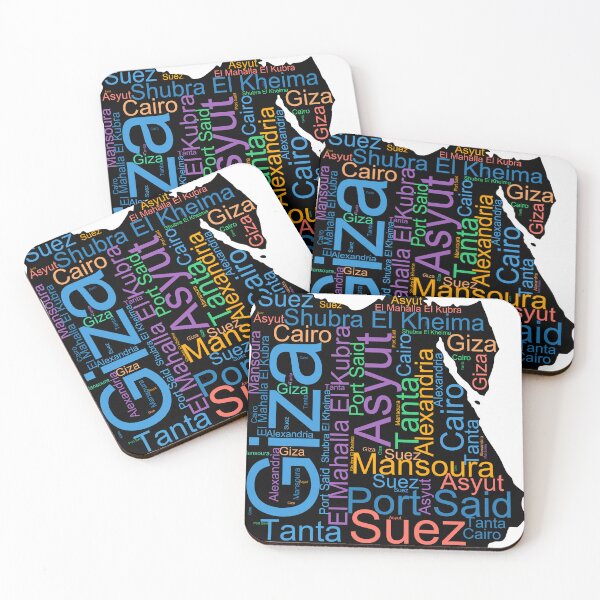 Item preview, Egypt City Names Word Art designed and sold by TheIconSmith.