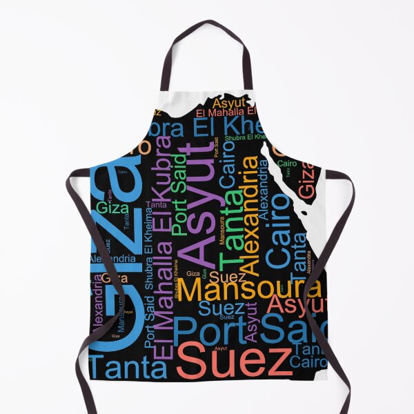 Item preview, Egypt City Names Word Art designed and sold by TheIconSmith.