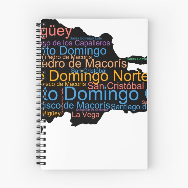 Item preview, Dominican Republic City Names Word Art designed and sold by TheIconSmith.