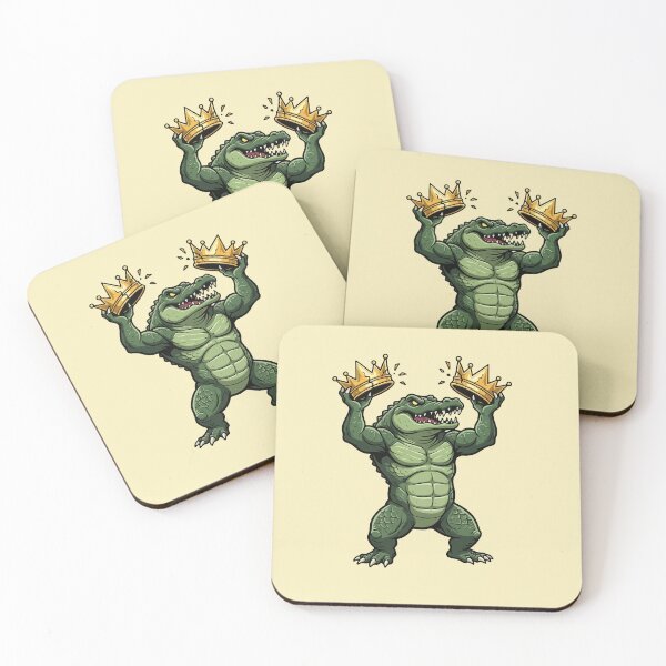 Item preview, The Fierce Alligator and the Broken Crown - No Kings in America designed and sold by Felinefinesse.