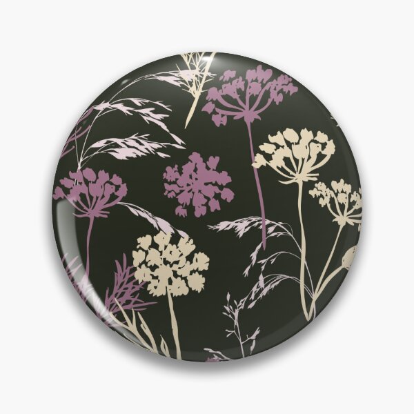 Item preview, Woods Road Wildflowers - Deep Green designed and sold by Sierra Rose Studio.