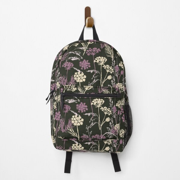 Item preview, Woods Road Wildflowers - Deep Green designed and sold by Sierra Rose Studio.