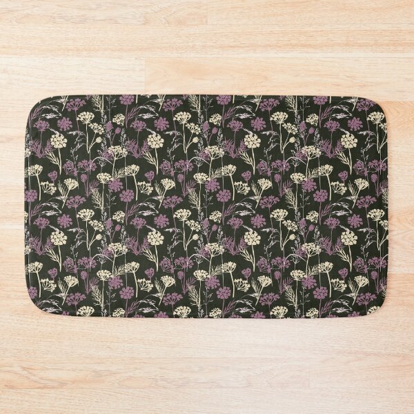 Item preview, Woods Road Wildflowers - Deep Green designed and sold by Sierra Rose Studio.