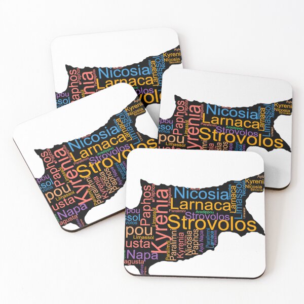 Item preview, Cyprus City Names Word Art designed and sold by TheIconSmith.