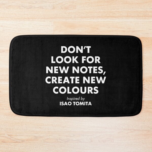 Item preview, Isao Tomita | Don't Look for New Notes | Create New Colors | WHITE VERSION designed and sold by parissiArt.