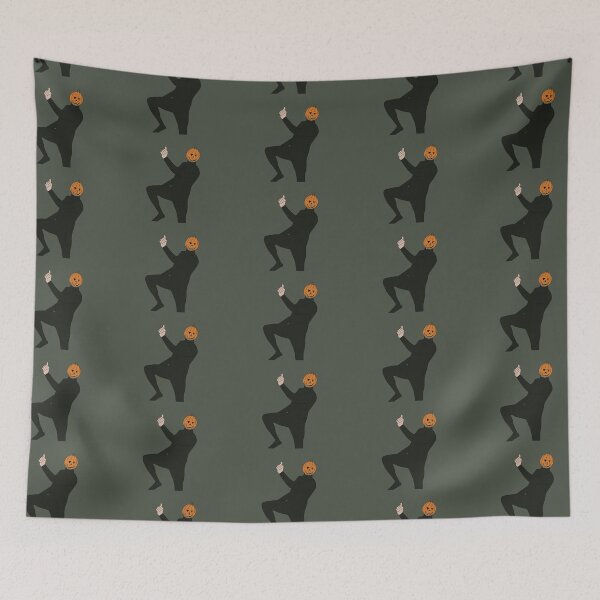 Item preview, Pumpkin Dancing Man - Halloween - Spooky - Jack-o'-lantern designed and sold by Chalene Warner.