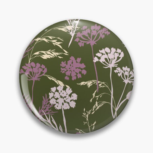 Item preview, Woods Road Wildflowers - Green designed and sold by Sierra Rose Studio.