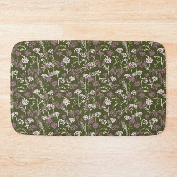 Item preview, Woods Road Wildflowers - Green designed and sold by Sierra Rose Studio.