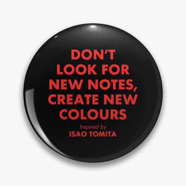 Item preview, Isao Tomita | Don't Look for New Notes | Create New Colors | NETWORK VERSION designed and sold by parissiArt.