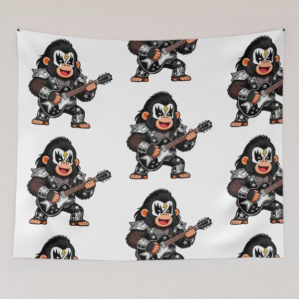 Item preview, A ROCK STAR MONKEY designed and sold by infinitearte.