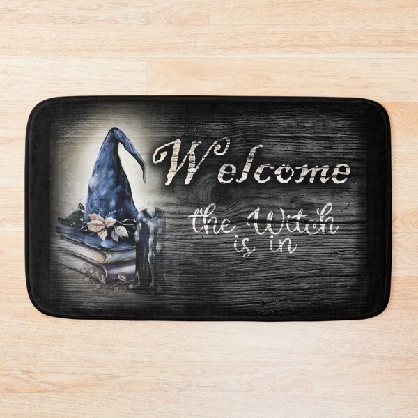 Item preview, Bienvenida bruja designed and sold by SnowSerendipity.