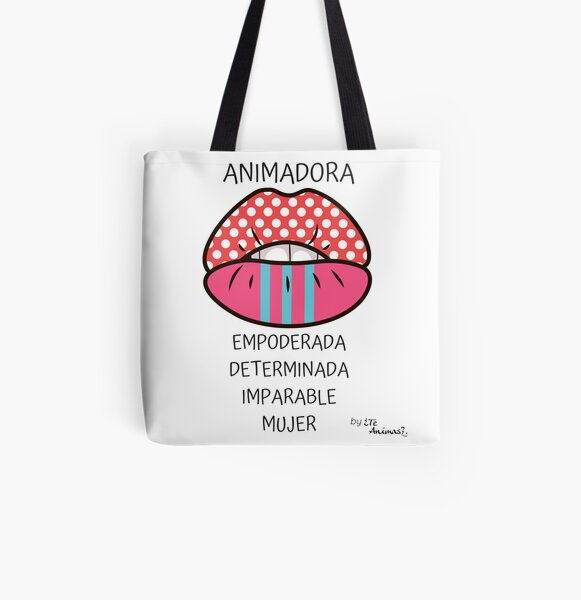Animadora 2018 Bolsa estampada de tela