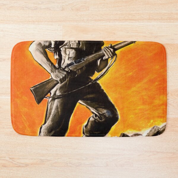 Item preview, Salute the Soldier WWII Poster | British Propaganda Art | Bold Colors & Strong Contrast | Heroic Soldier Illustration designed and sold by artofuniverse.