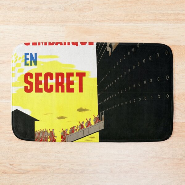 Item preview, Vintage WWII Propaganda Poster | Canadian War Information Board Art | Secret Military Operation Poster | Wall Art Decor designed and sold by artofuniverse.