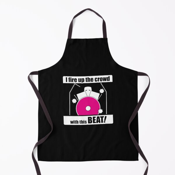 Item preview, Fire Up the Crowd with This BEAT – Rock Drummer Design(WHITE) designed and sold by R-T-Gracie.