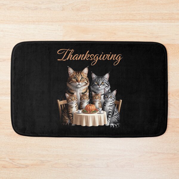 Item preview, Thanksgiving lovely cat design designed and sold by ReneMM.