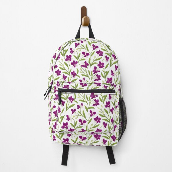 Item preview, Purple Dendrobium Orchid Pattern – Exotic Tropical Floral Design designed and sold by GraceCreation.