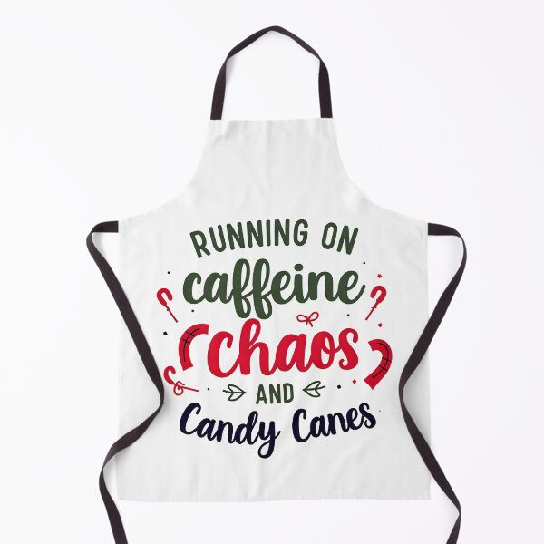Item preview, Caffeine Lover Holiday Chaos and Candy Canes - Funny Christmas Humor designed and sold by Creativity Meets Healing.