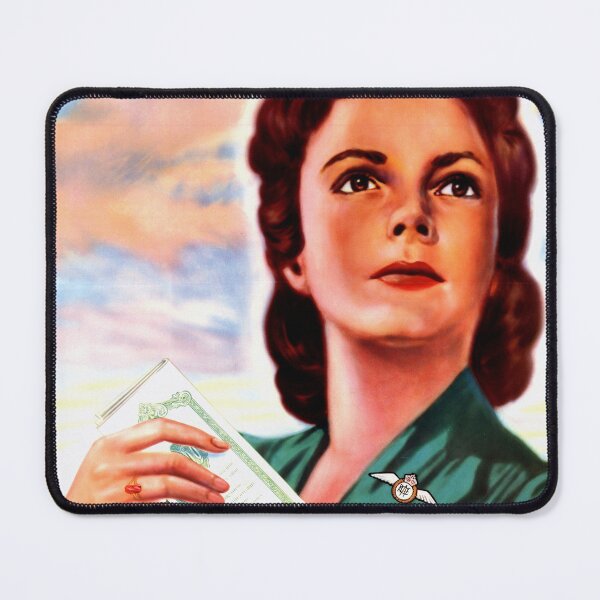 Item preview, Vintage WWII Propaganda Poster | Buy Victory Bonds Art | Patriotic Woman | Wall Decor | Home Office Art & Historical Collectible designed and sold by artofuniverse.