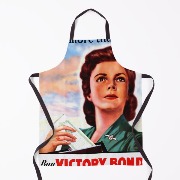 Item preview, Vintage WWII Propaganda Poster | Buy Victory Bonds Art | Patriotic Woman | Wall Decor | Home Office Art & Historical Collectible designed and sold by artofuniverse.
