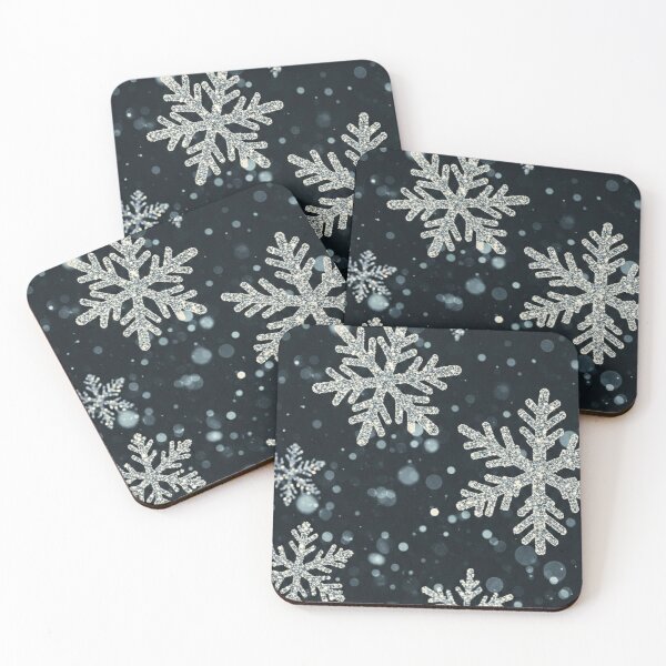 Item preview, Shimmering Snowflakes designed and sold by LyssasMindArt.