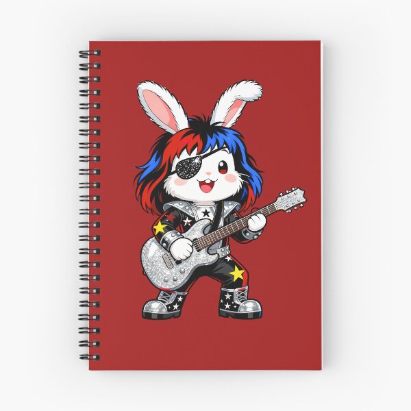 Item preview, A ROCK STAR GIRL BUNNY designed and sold by infinitearte.