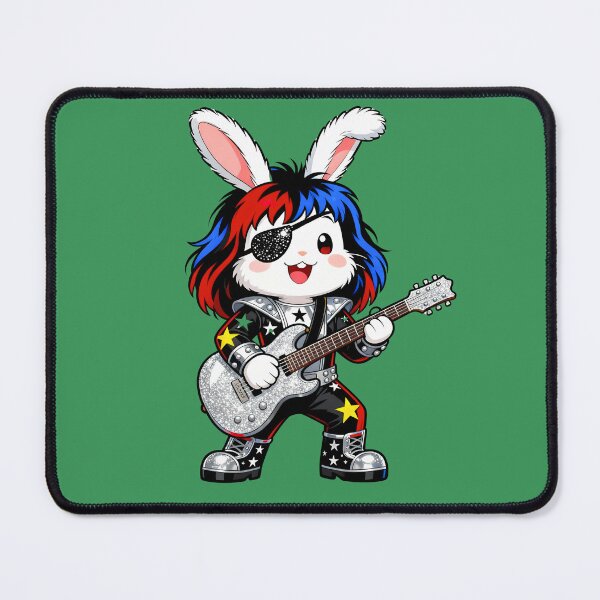 Item preview, A ROCK STAR GIRL BUNNY designed and sold by infinitearte.