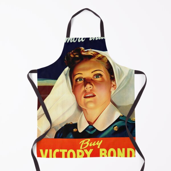 Item preview, WWII Propaganda Poster | Victory Bonds | Nurse Heroism Art | Mid-Century Style | Buy Now Support & Inspire | Vintage Wall Decor designed and sold by artofuniverse.