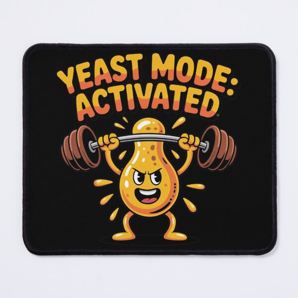 Item preview, Funny Beer Design – Yeast Mode Activated for Home Brewers designed and sold by CrunchyGoats.