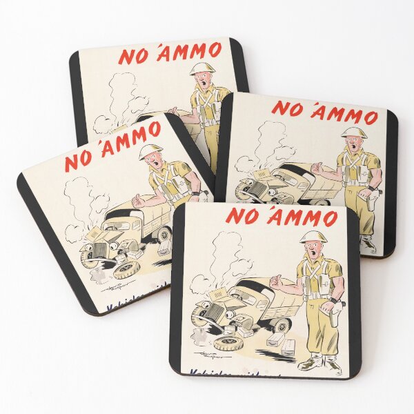 Item preview, World War II Propaganda Poster | British Ministry of Supply Art | David Langdon Cartoon | Military Vehicle Spare Parts designed and sold by artofuniverse.