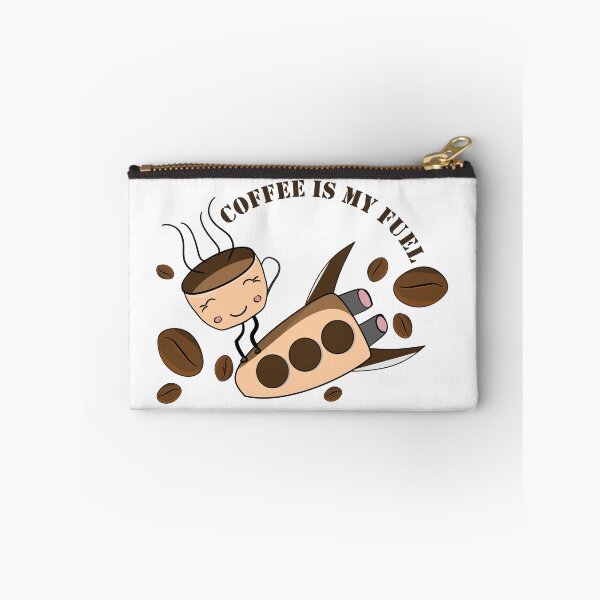 Item preview, Coffee Is My Fuel – Cute Coffee Cup Rocket Design designed and sold by ForcePrint.