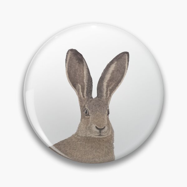 Item preview, Hare British Wildlife Illustration designed and sold by Lauren Fitton Illustration.