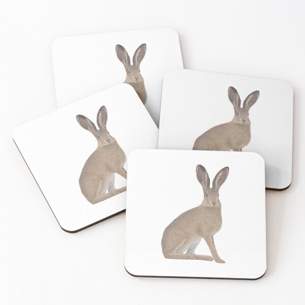 Item preview, Hare British Wildlife Illustration designed and sold by Lauren Fitton Illustration.