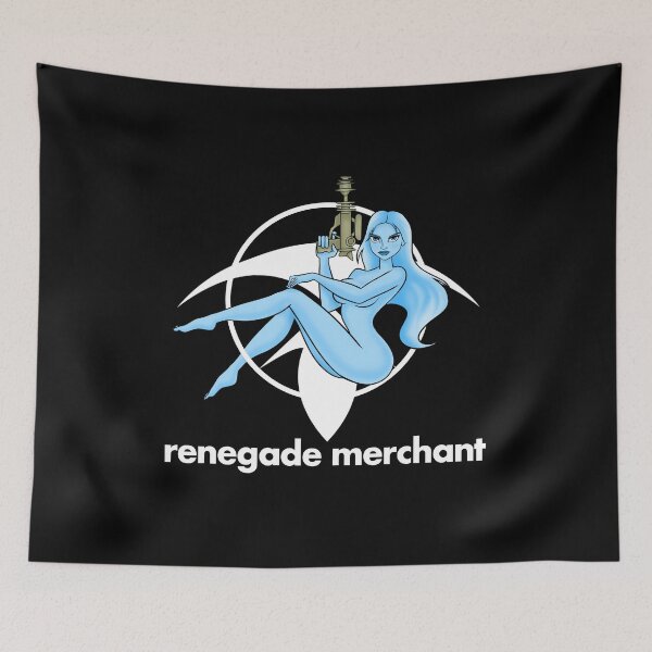 Item preview, RENEGADE MERCHANT LOGO designed and sold by POP ROCKS MARTINI.