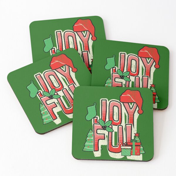 Item preview, Joyful Christmas – Retro Christmas design in vintage style designed and sold by GabbyKI261.