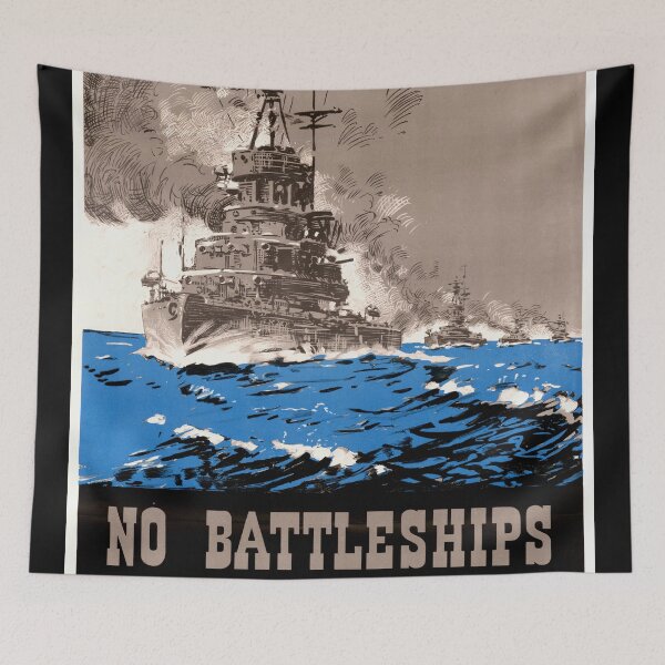 Item preview, WWII Propaganda Poster | Historical Battleship Art | Zinc in Military Production | Vintage War Decor & Maritime Collectible designed and sold by artofuniverse.