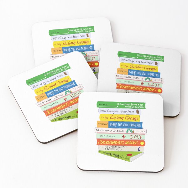 Item preview, Classic kids literature book stack designed and sold by redcatdecor.