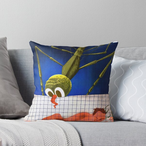 Item preview, Vintage WWII Public Health Poster | Net Profit Bed Net Art | Malaria Prevention Propaganda | Bold Colors & Humor designed and sold by artofuniverse.