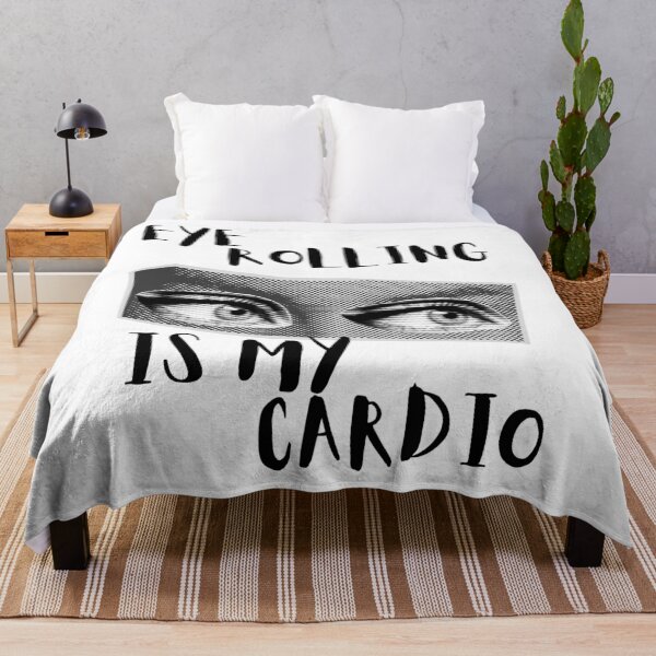 Aperçu de l'œuvre Rouler des yeux est mon cardio créée et vendue par amaturka.