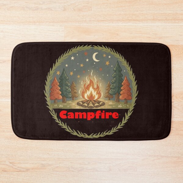 Item preview, Forest Glow Camping Graphic designed and sold by annenambiro.