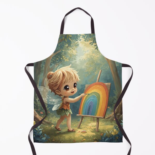 Item preview, Happy tree spirit with rainbow picture designed and sold by SimonsDesignArt.