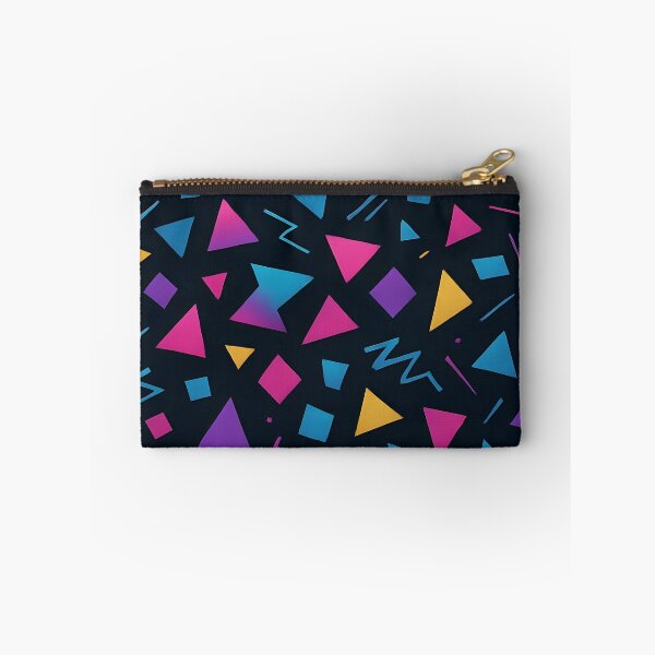 Item preview, Pattern Memphis Neon Anni ’80 – Geometrie Pop a Gradiente (Retro 80s Geometric Neon Pattern) designed and sold by galaxysalvo.