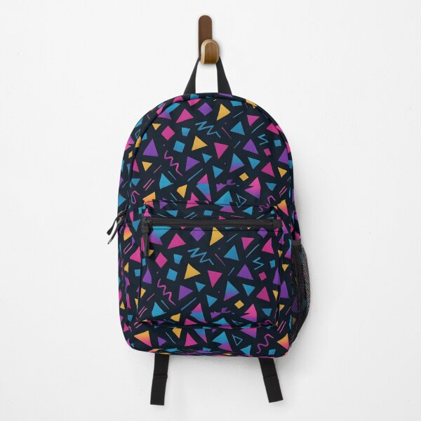Item preview, Pattern Memphis Neon Anni ’80 – Geometrie Pop a Gradiente (Retro 80s Geometric Neon Pattern) designed and sold by galaxysalvo.